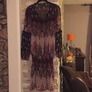 Bebe Boho Dress Size M